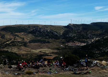 Los tinker almorzando sobre Xiva de Morella